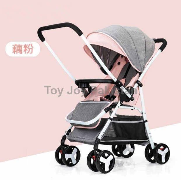 Baby Stroller Double Side Driven , One Hand Folding 0-3 Years