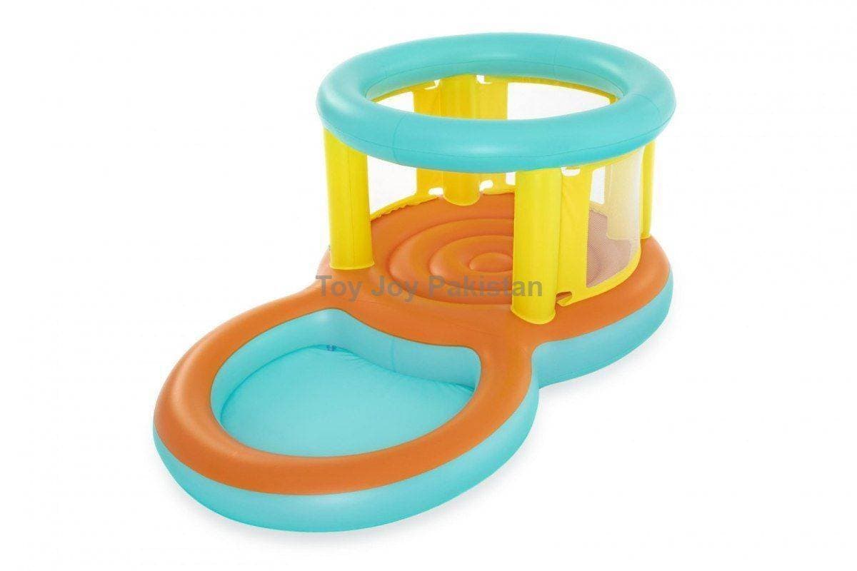 Bestway Round Jumping Lock With Pool 239cm x 142cm x 102cm