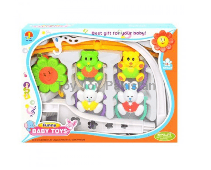 Children's Mobile Hanging Rattles, Toys, Bed Bell, Groovy Music Box 0+Months and Up