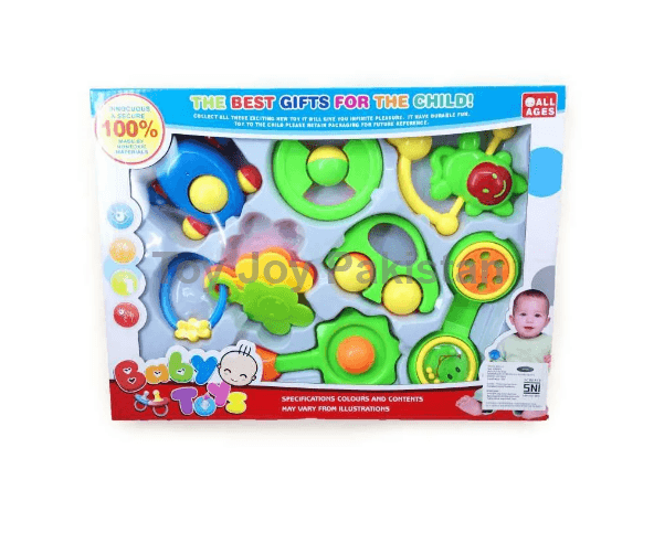 Baby Toys Rattle Set  Nontoxic Materials 0+Months