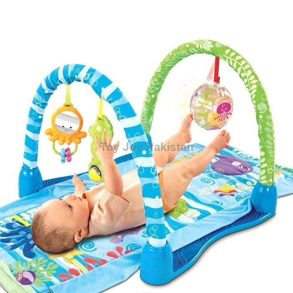 Fisher Price Ocean Wonders Kick and Crawl Gym is a Activity Play Centre For Kids Below 3 Years