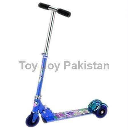 Angry Birds Wheeler Scooter 3 Wheel Scooter For Kids With Wide Foot Space With Brake & Bell + LED Lights On Wheels + Height Adjustable