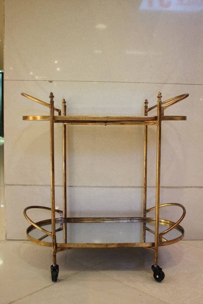 Oval Fold-able Trolley