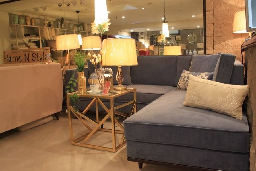 5 Seats L Shape Sofa