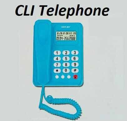 Mini PTCL Landline Phone With CLI Caller ID Display Telephone Set