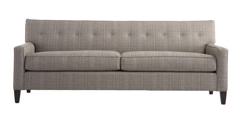 2 Seater Soft Sofa Grey  - 1 Piece