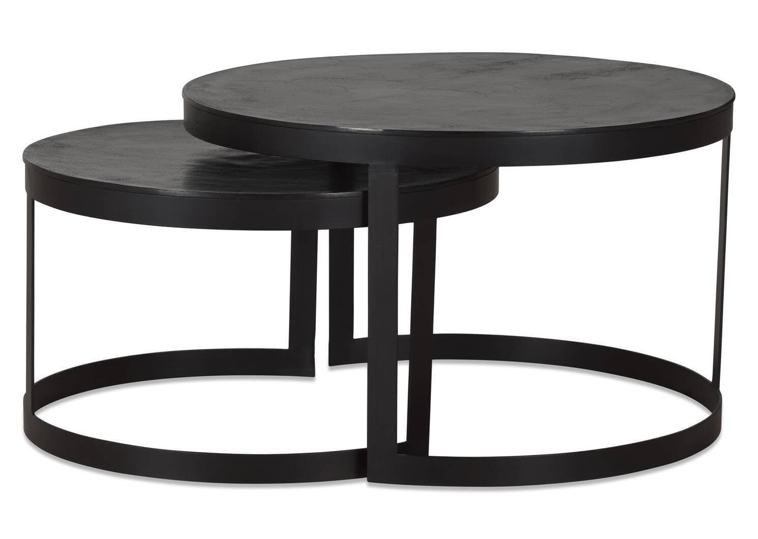 Nesting Coffee Table Black Edition Set