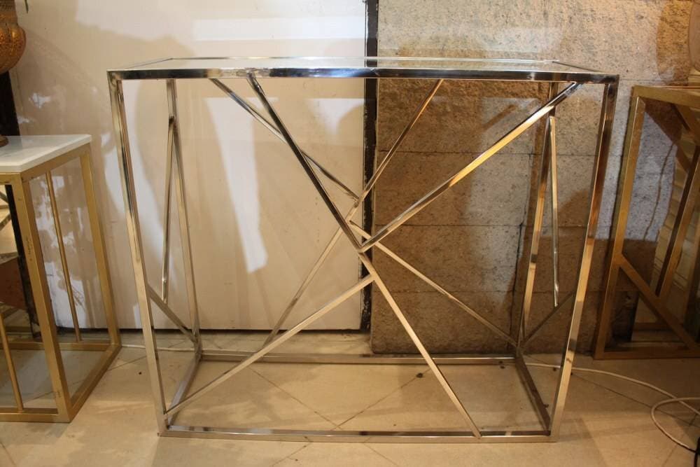 3 Feet Stainless Steel Console Home N Style