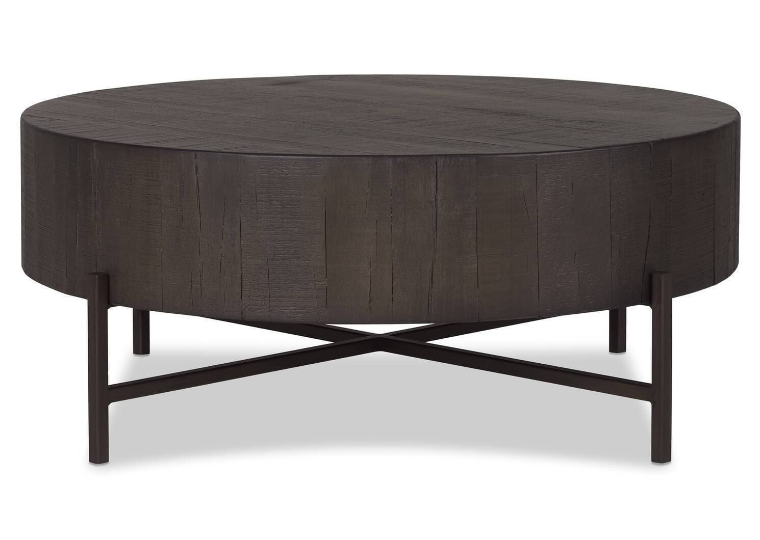 Wooden Round Center Table - 1 Piece