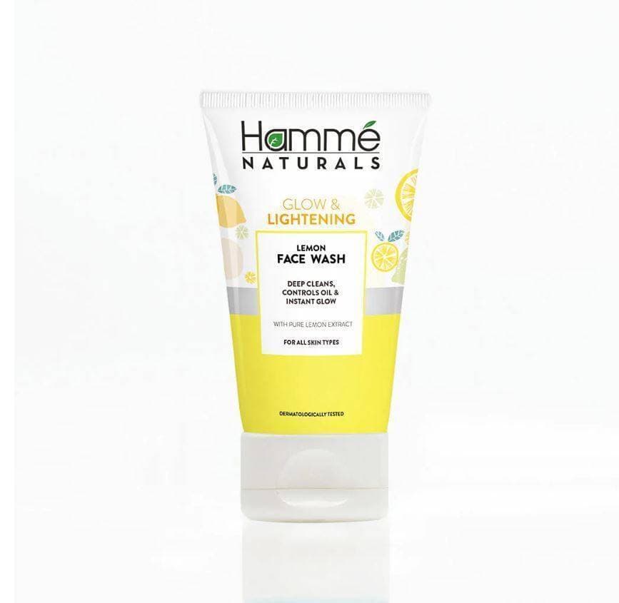 Glow & Lightening Lemon Face Wash - 100 ml
