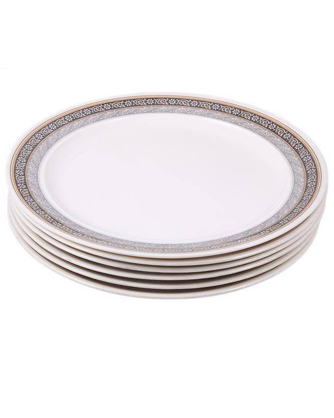Set of 6 - Victory Melamine Deep Dinner Plates