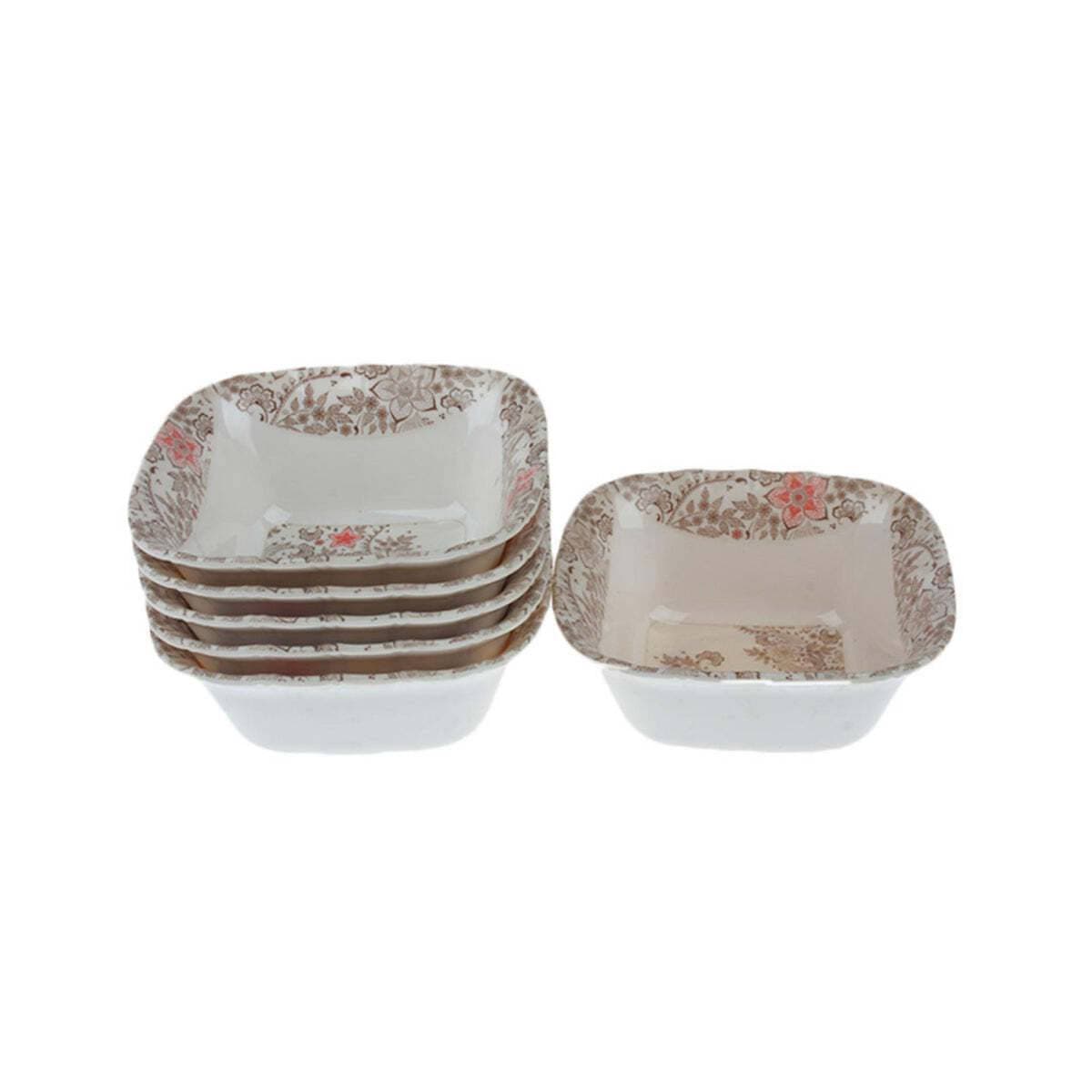 Grey Florentina Melamine Cereal/Dessert/Fruit Bowls