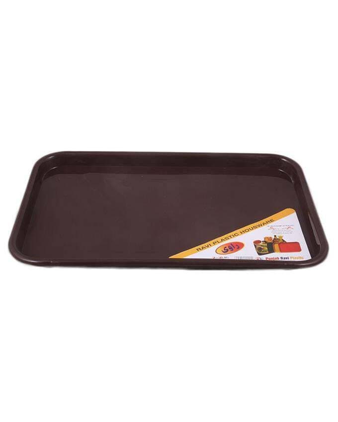 Salesto Plastic Tray - Brown
