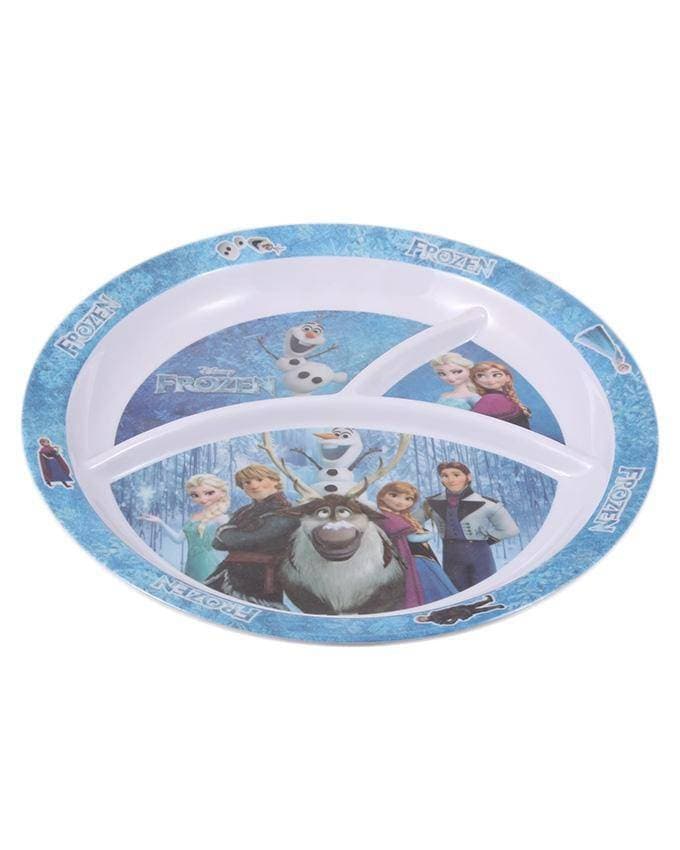 White Plastic Bowl with three Partitions
