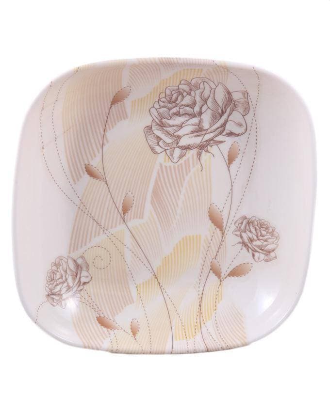 Set of 6 - Fuoco Melamine Deep Dinner Plates