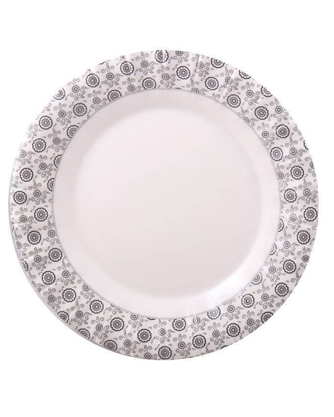 Set of 6 - Raffles Melamine Dinner Plates