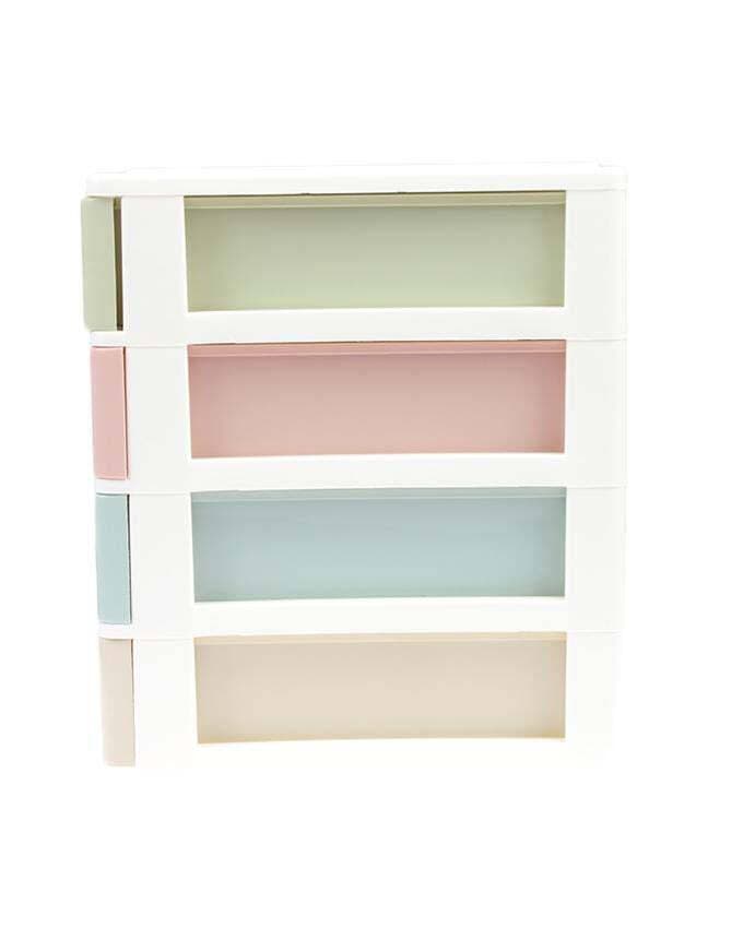 Mini Four Drawer Storage Unit