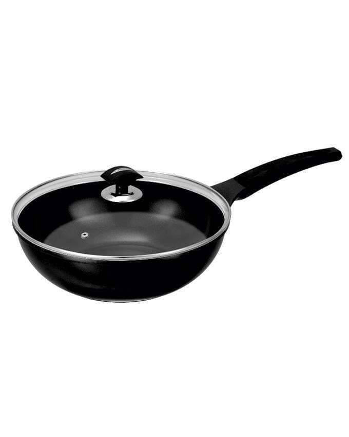 Non-Stick Deluxe Wok - Black