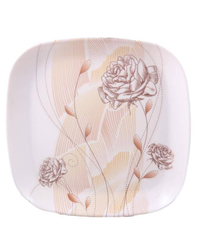 Set of 6 - Fuoco Melamine Dinner Plates