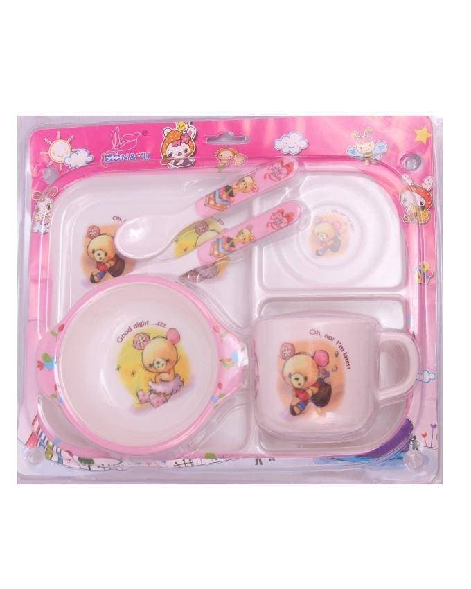 Toddler Baby 5 Pcs Feeding Set
