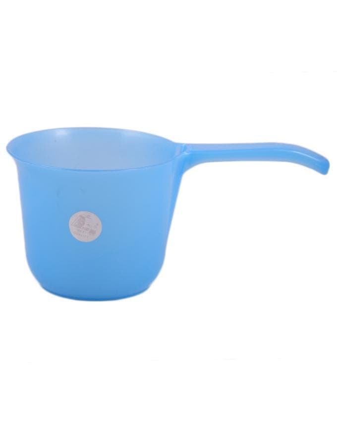Bath Mug Extended Handle Transparent