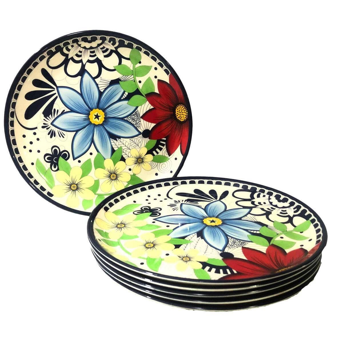 A-14 Melamine Dinner Plates - Set of 6