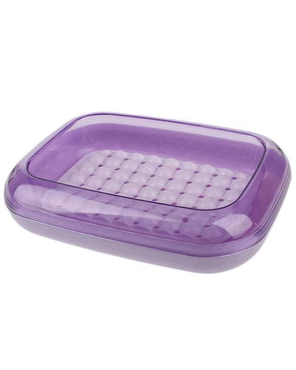 Rose Garden Crystal Pearl Soap Dish