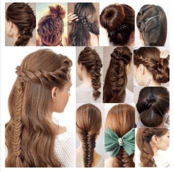 Hair styling combing Tools 6 Pcs