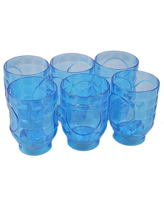 Diamond Acrylic Tumblers - Pack of Six