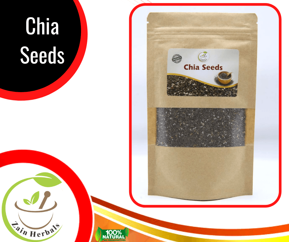 Zain Herbals - Organic Chia Seeds Full Of Omega - 1Kg