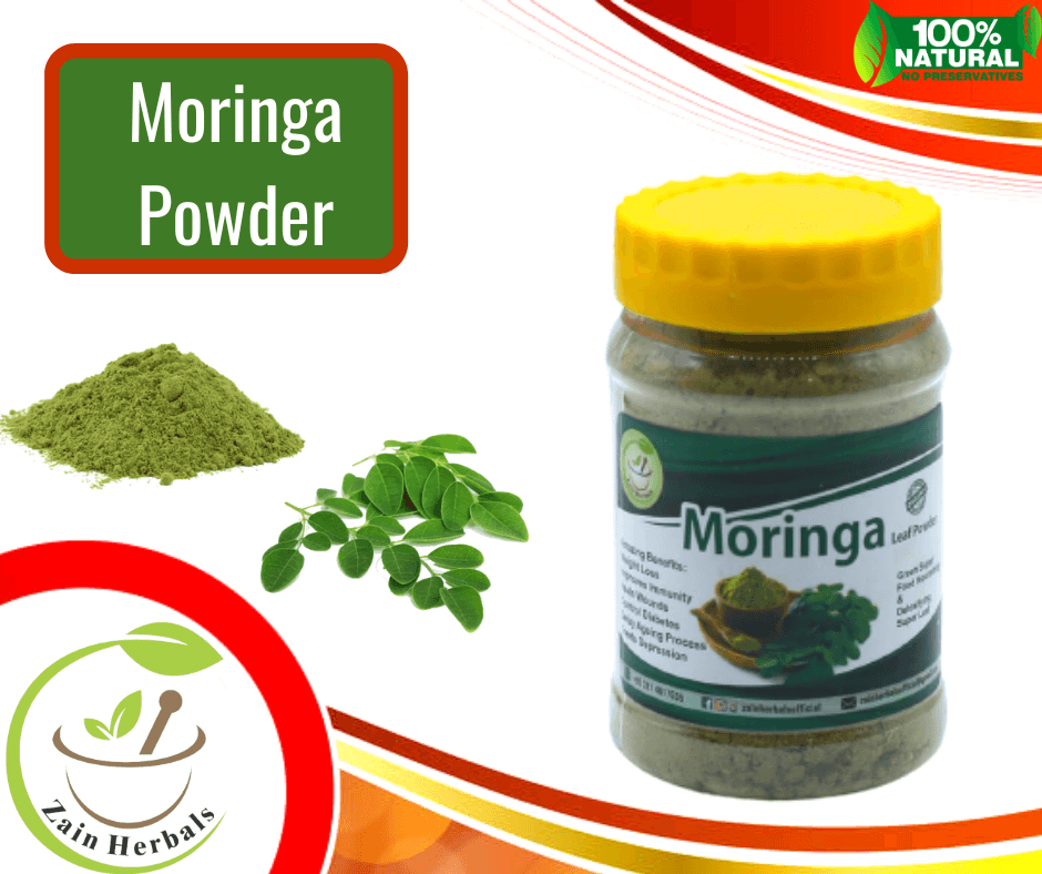 Zain Herbals Moringa Leaf Powder - 100gm