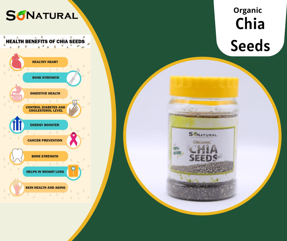 SoNatural - Organic Chia Seeds Weight Lose - 100G