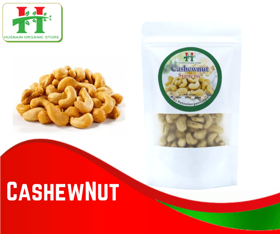 Husnain Organic Store - Roasted Cashew Nuts ( Kaju ) - 150G