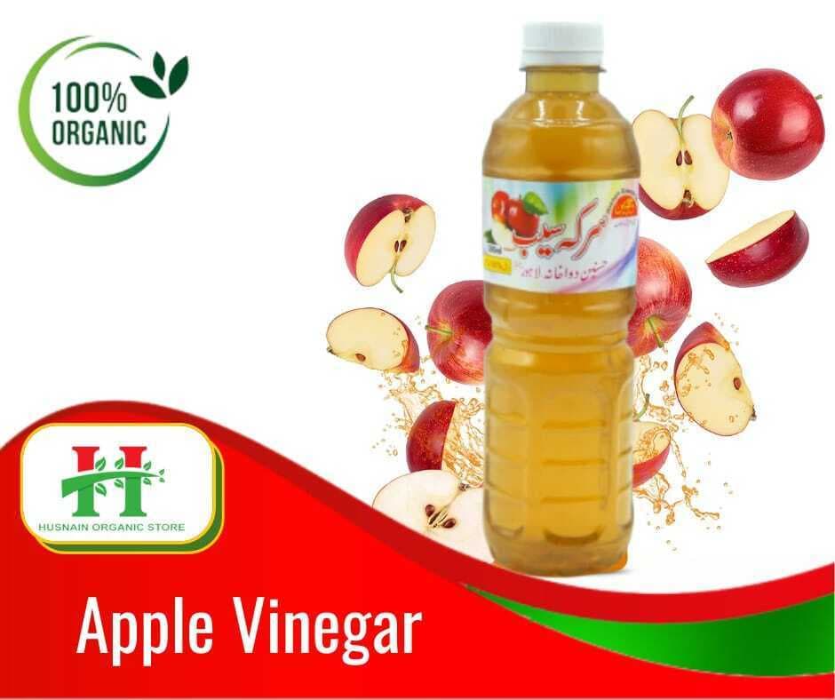 Hussnain Organic Store - Apple Vinegar - 450Ml