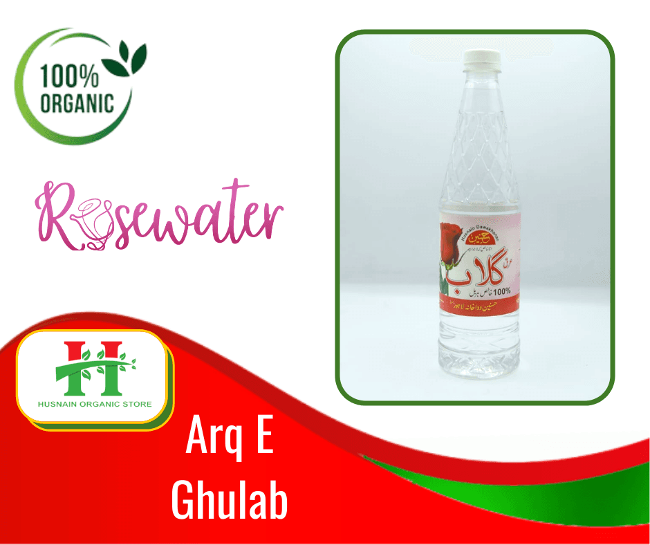 Husnain Organic Store - Rose Water 100% Pure And Natural - 800ml