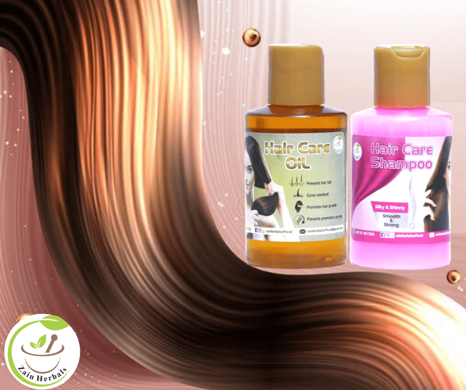 Zain Herbals - Hair Care Oil 120Ml & Hair Care Shampoo 120Ml (Pack Of 2)