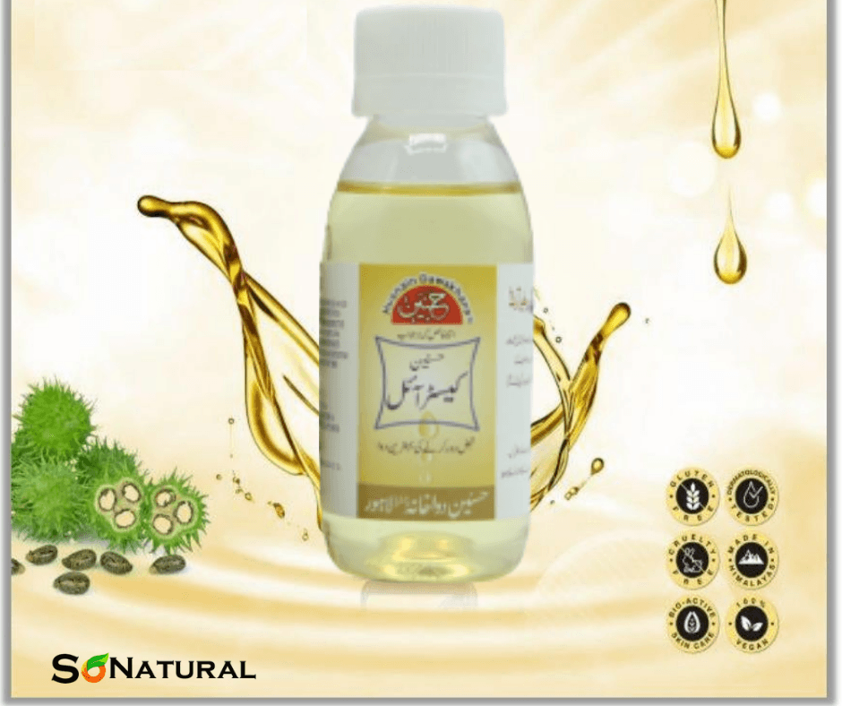 SoNatural Caster Oil - 100 Natural - 60Ml