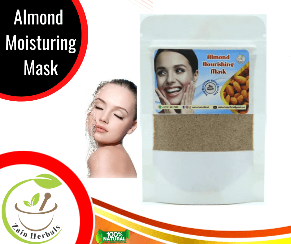 Zain Herbals | Almond Moisturizing Mask - Moisturize Skin | Glow Skin