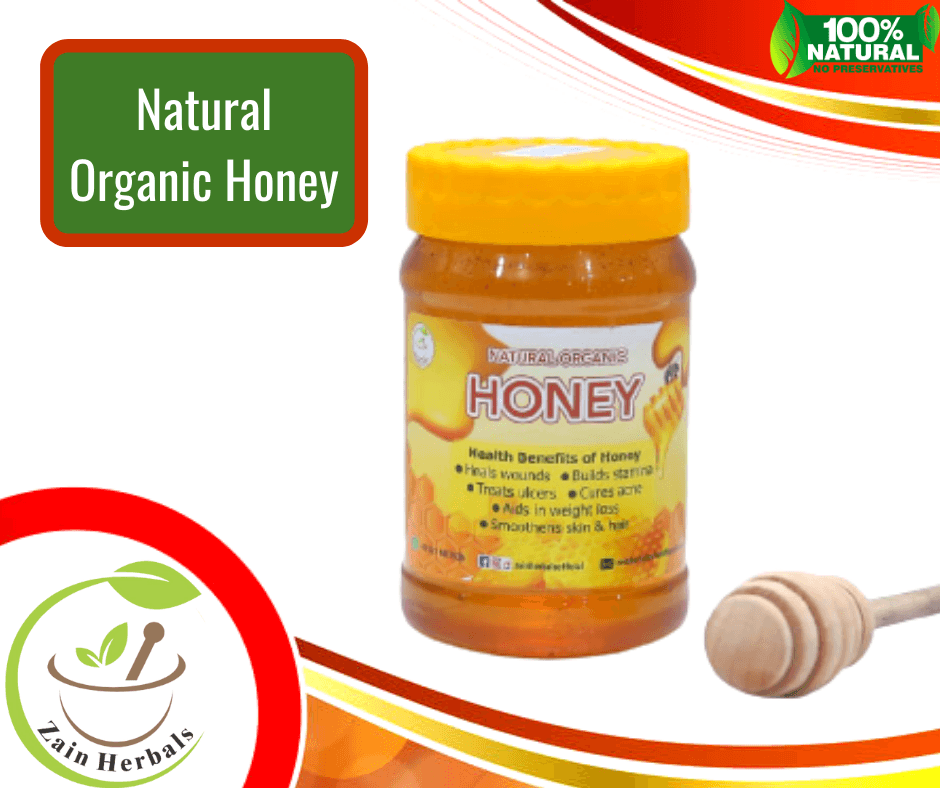 Zain Herbals Organic Pure Honey - 500gm