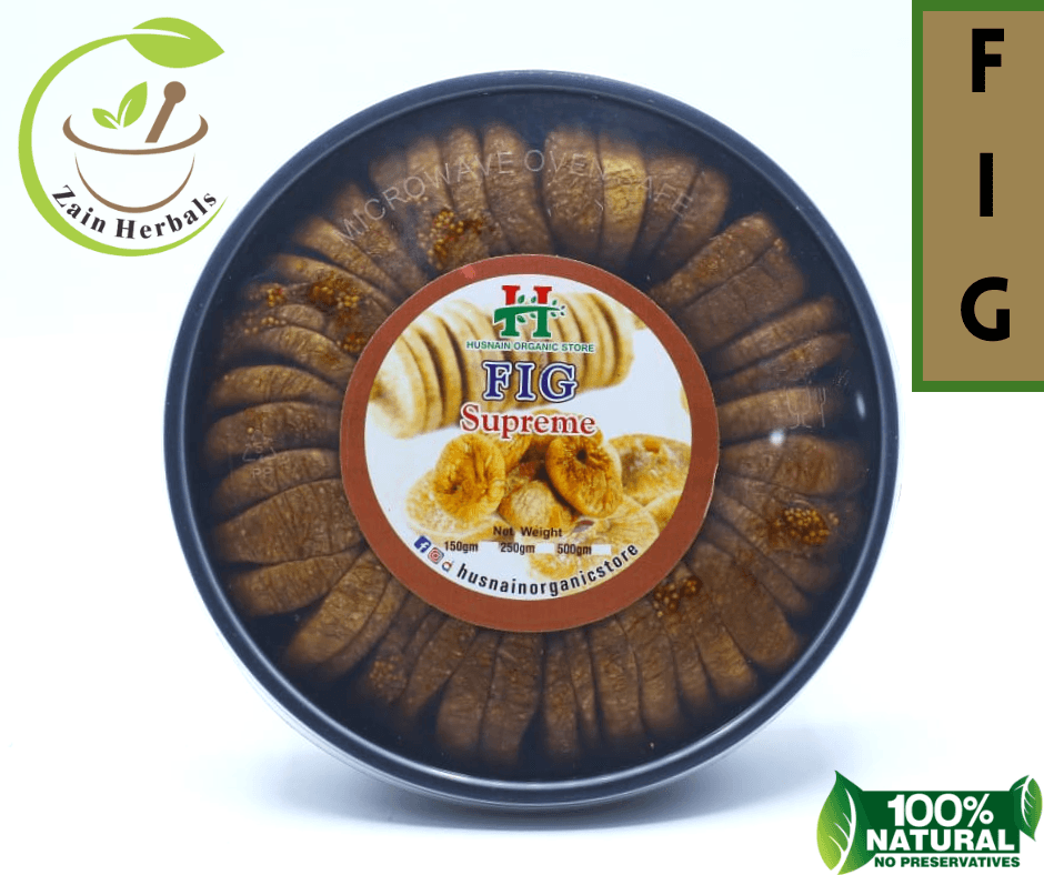 Zain Herbals | Organic Fig | Injeer | Fresh & Organic - 250G