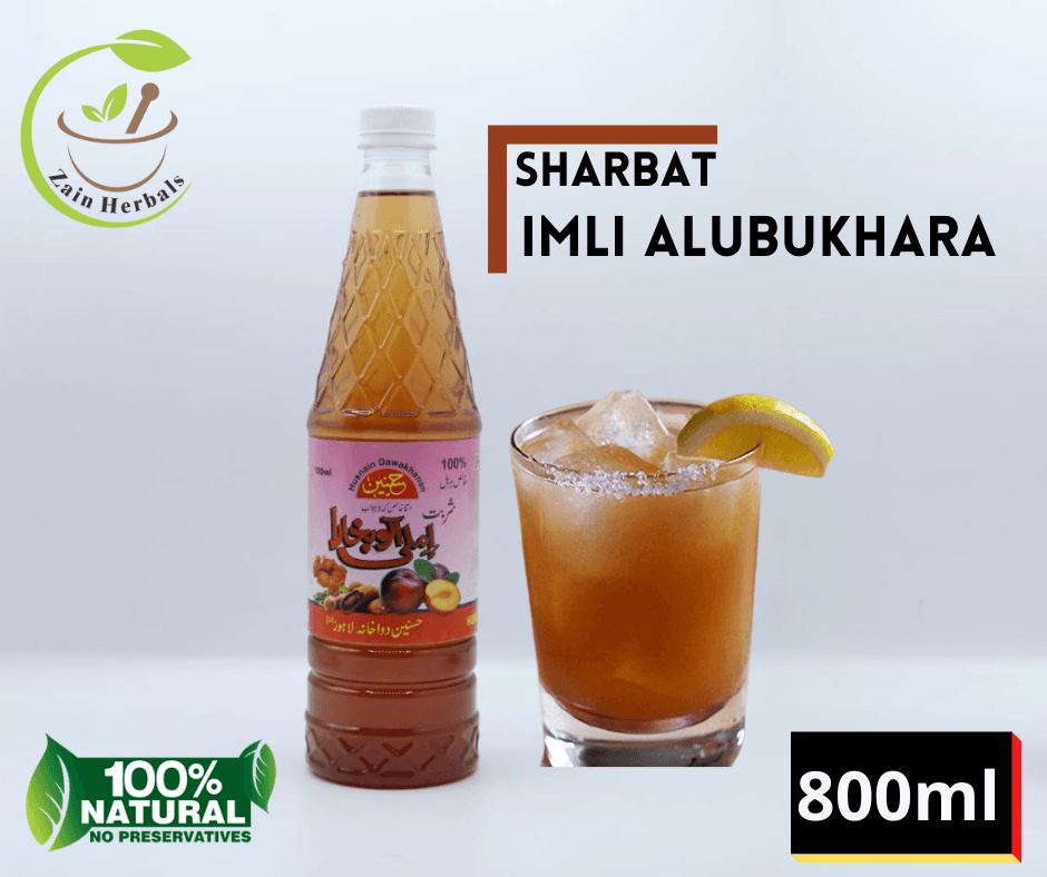 Zain Herbals | Sharbat Imli Alubukhara | Refreshing Drink | 100% Natural - 800Ml