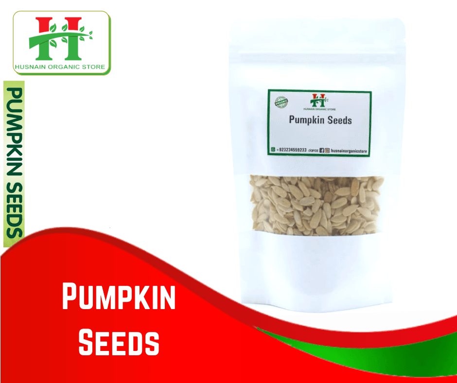 Hussnain Organic Store - Pumpkin Seeds - 100G