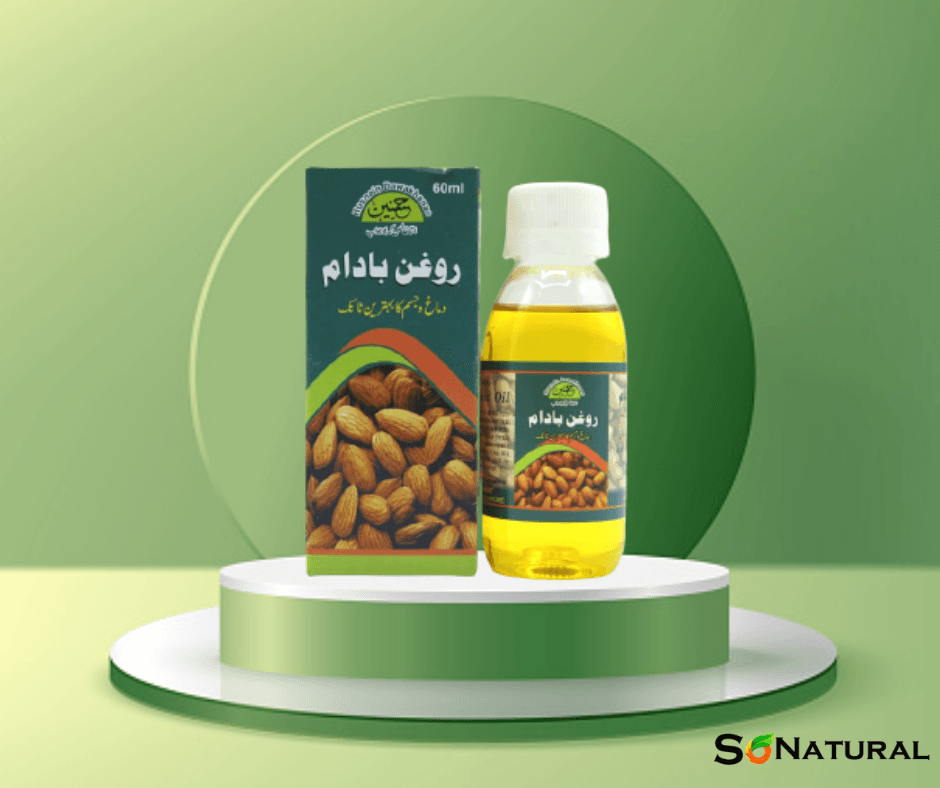 SoNatural Almond Oil - 100% Pure | Natural -  60Ml