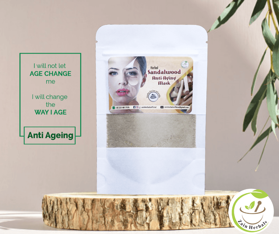 Zain Herbals - Sandalwood Anti - Aging Mask