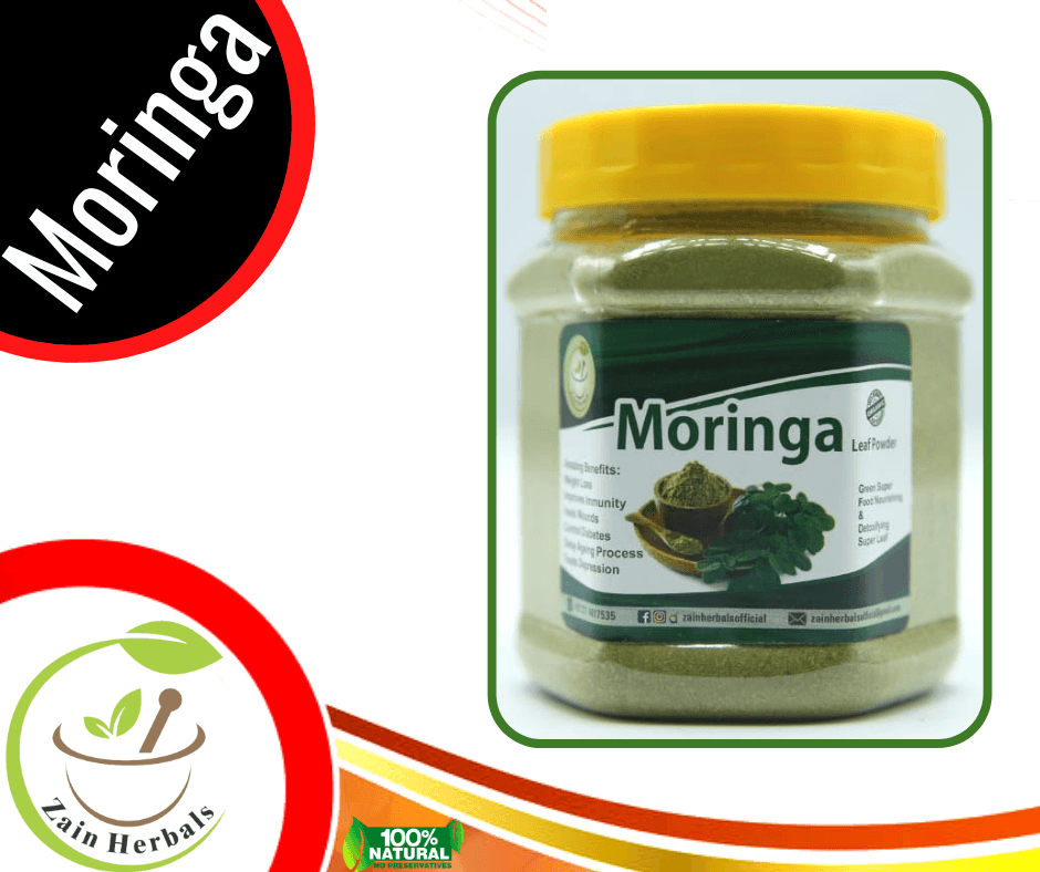 Zain Herbals - Organic Moringa Leaf Powder - 130G