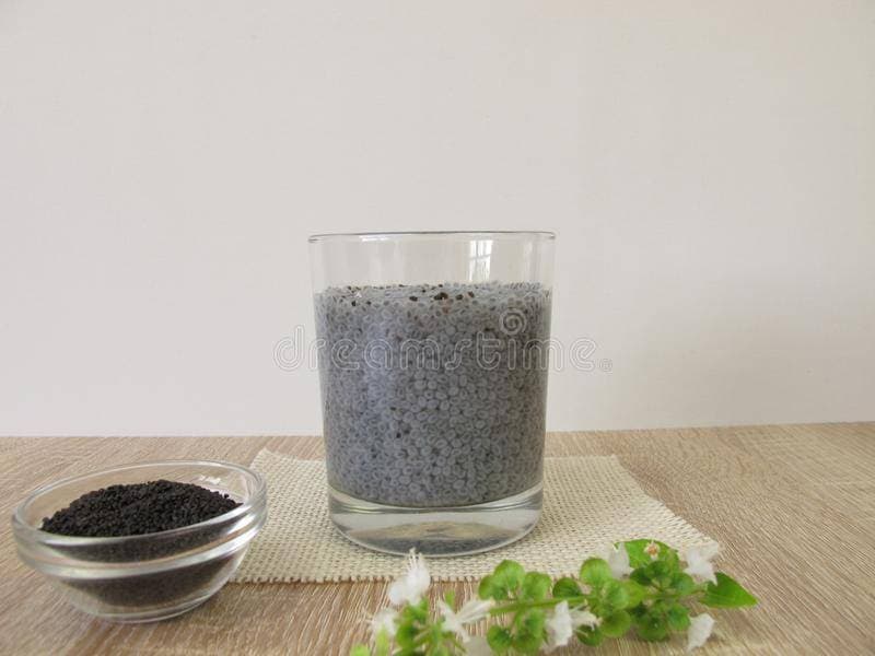 Husnain Organic Store Basil Seeds (Tukham Malanga)