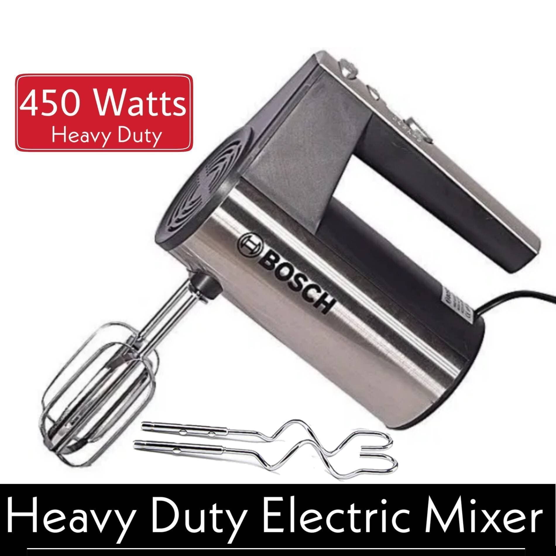 Metallic Electric Hand Beater Machine - Hand Blender Mixer Premium Electric Egg Beater And Whisker