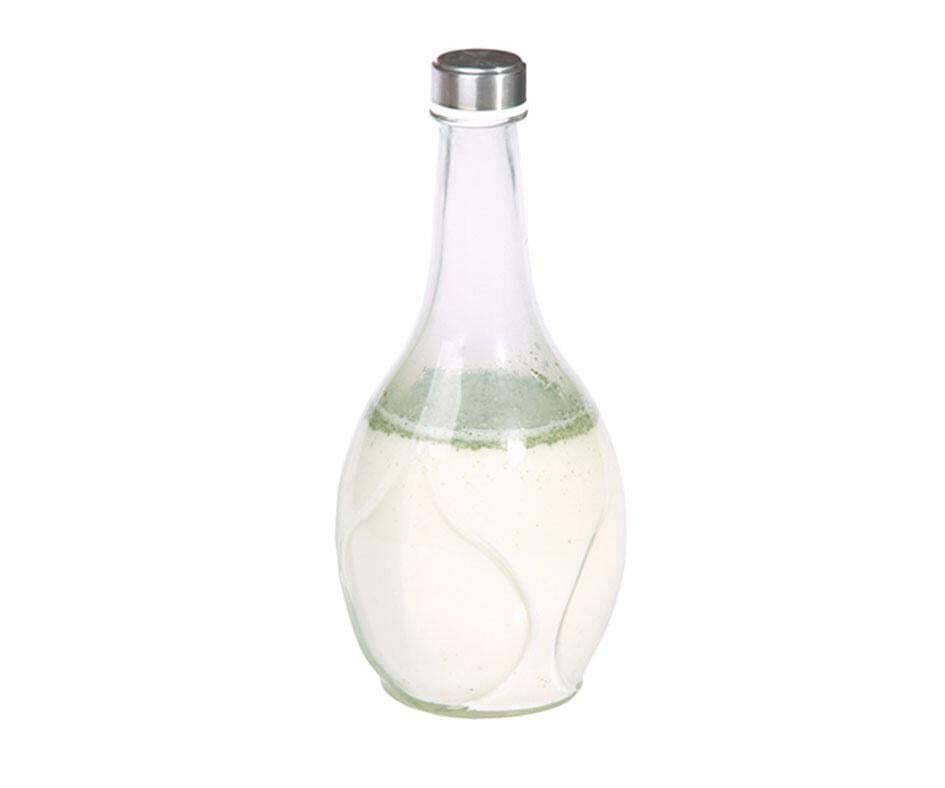 Premium Quality Glass Bottle With Steel Lid