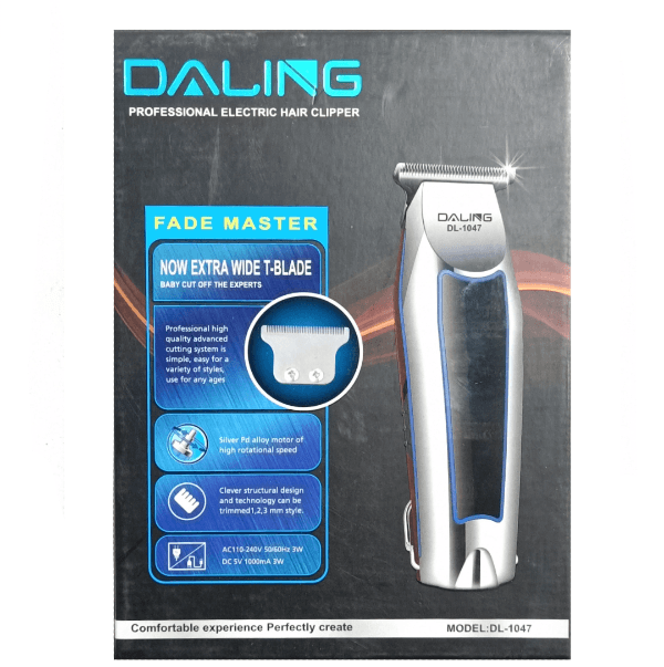 Daling Dl-1047 Electric Rechargeable Hair And Beard Trimmer