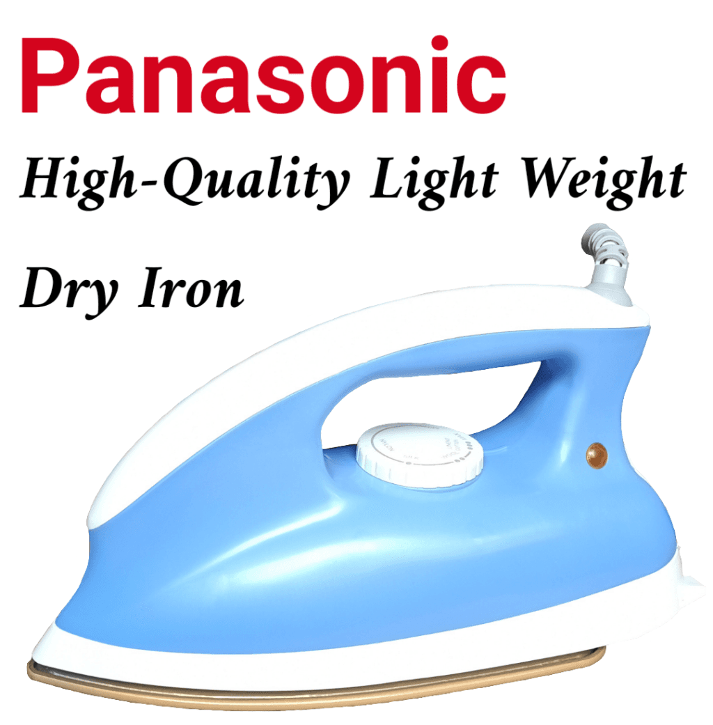 De-Luxe Automatic Electric Big Size Dry Iron - 1000 Watts
